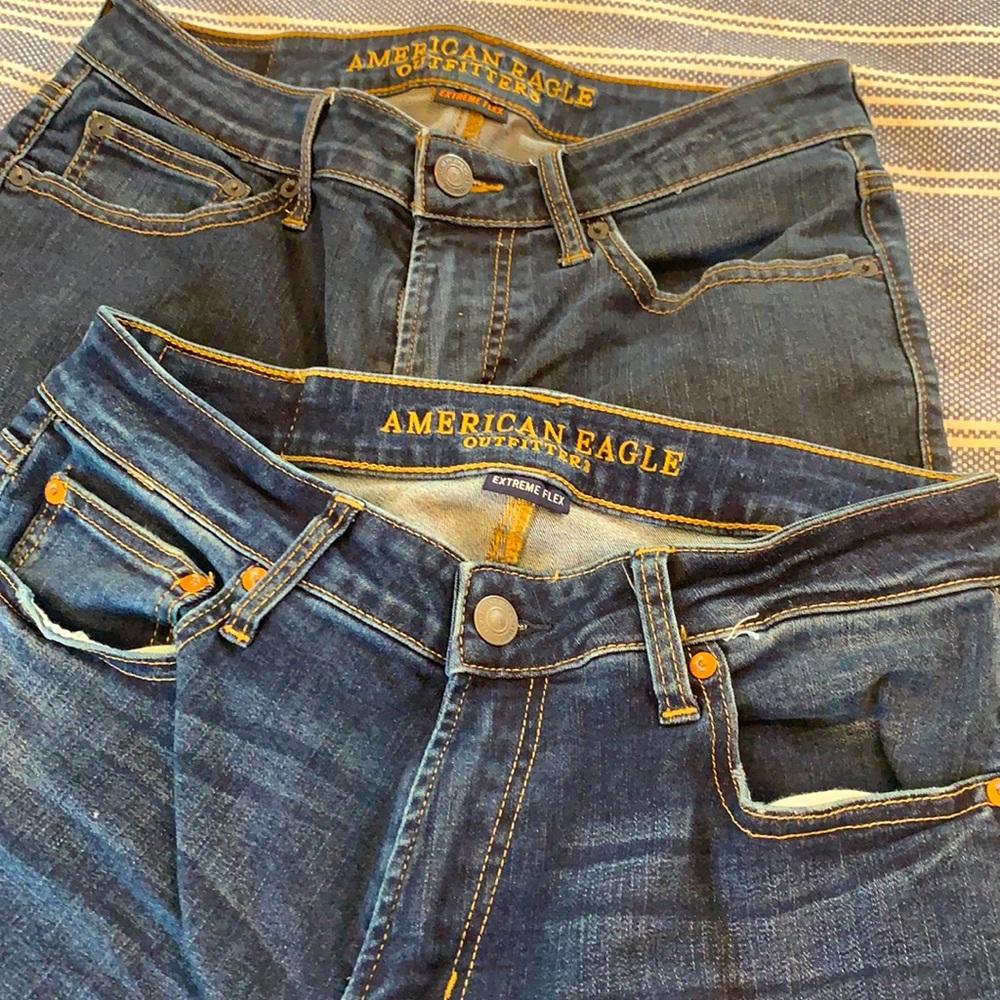 American Eagle extreme flex Jean bundle 31 x 32